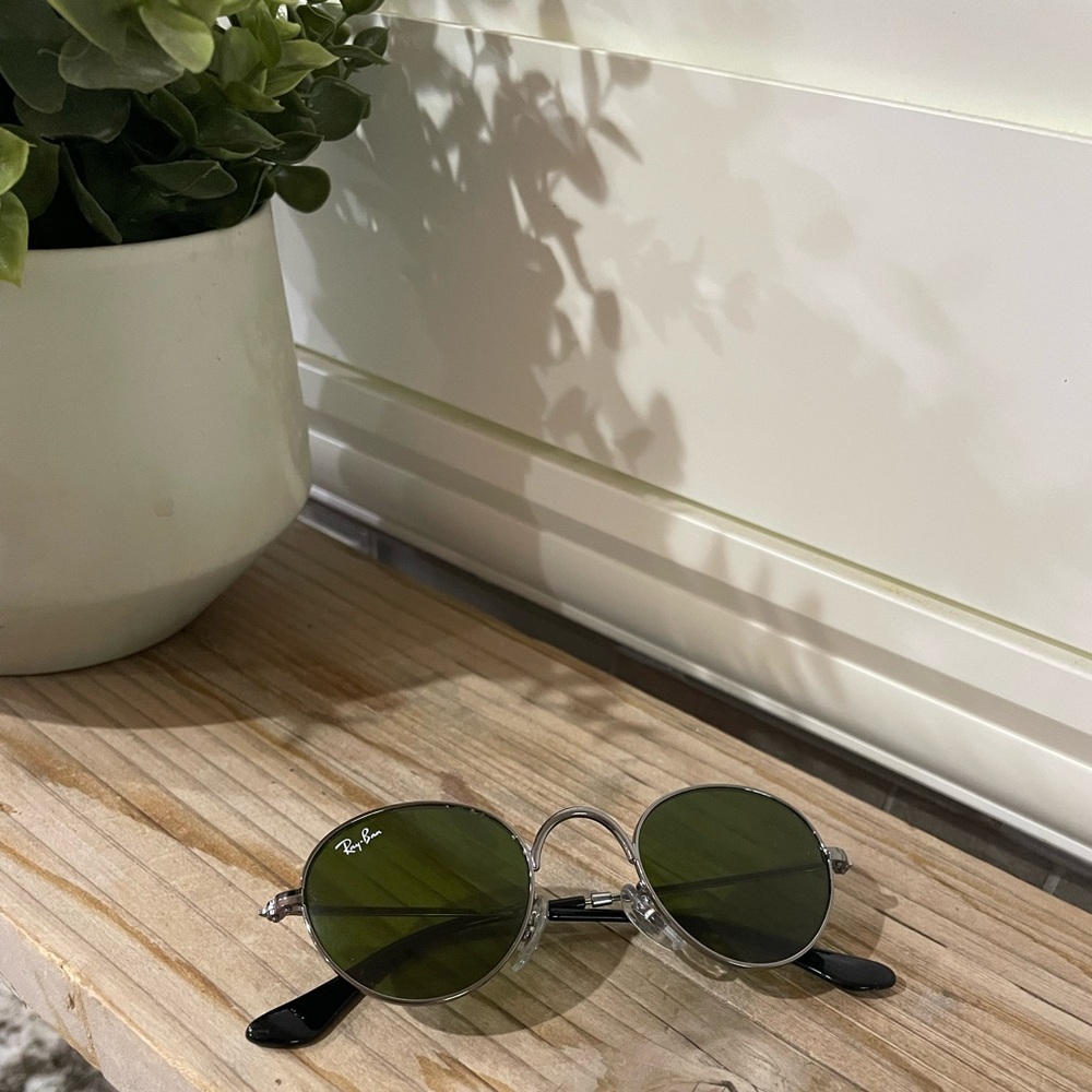 Ray-Ban Kids Sunglasses, Rare Discontinued color! RJ9537s Dark Green & Gunmetal